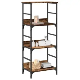 Raamatukapp Vana Puit 50X33X117,5 Cm Engineered Wood