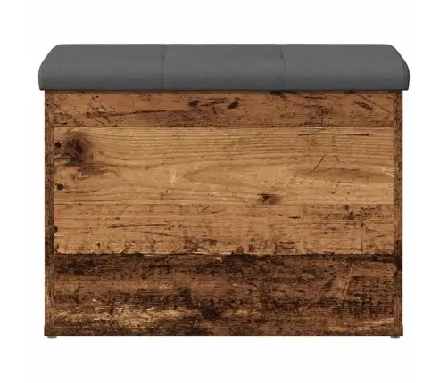 Glabāšanas Sols Old Wood 62X42X45 Cm Engineered Wood Vidaxl