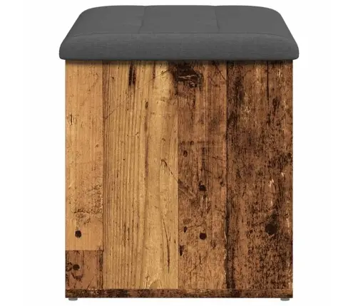 Glabāšanas Sols Old Wood 62X42X45 Cm Engineered Wood Vidaxl