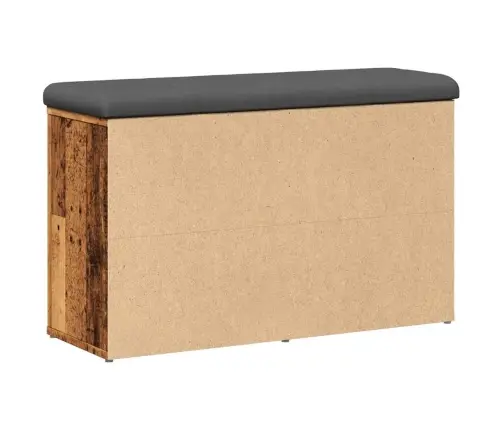 Batų Suoliukas Old Wood 82X32X50 Cm Inžinierinė Mediena