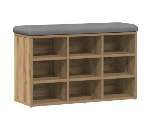 Apavu Sols Artisan Oak 82X32X50 Cm Engineered Wood Vidaxl