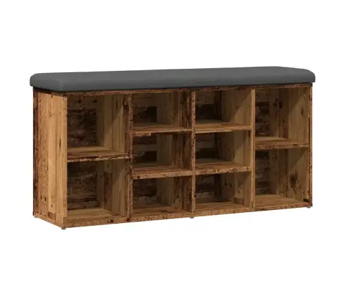 Batų Suoliukas Old Wood 102X32X50 Cm Inžinierinė Mediena