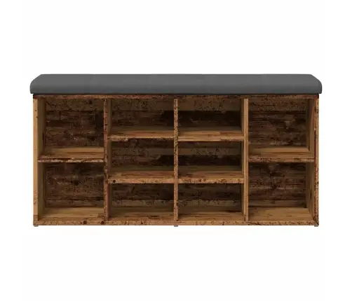 Batų Suoliukas Old Wood 102X32X50 Cm Inžinierinė Mediena