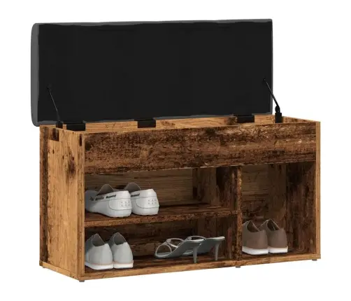 Apavu Sols Old Wood 82X32X45,5 Cm Engineered Wood Vidaxl