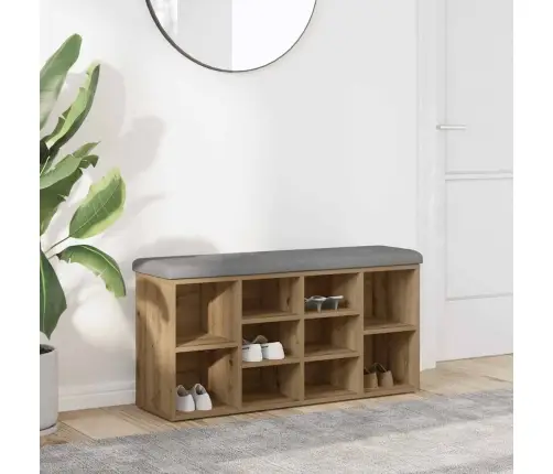 Apavu Sols Artisan Ozols 82X32X45,5 Cm Inženierijas Koks Vidaxl