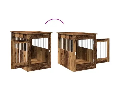 Narvas Šunims, Medienos, 55X80X68cm Apdirbta Mediena