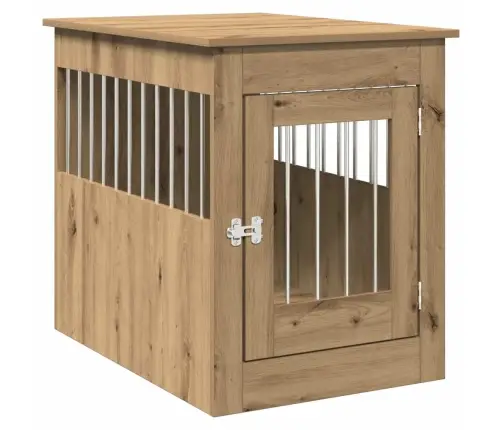 Narvas Šunims, Artisano Ąžuolo, 55X80X68cm Apdirbta Mediena