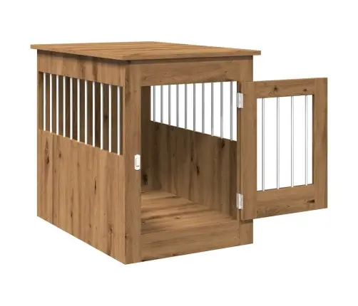 Narvas Šunims, Artisano Ąžuolo, 55X80X68cm Apdirbta Mediena