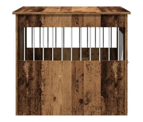 Suņu Būris, Veca Koka, 64,5X80X71 Cm, Inženierijas Koks Vidaxl