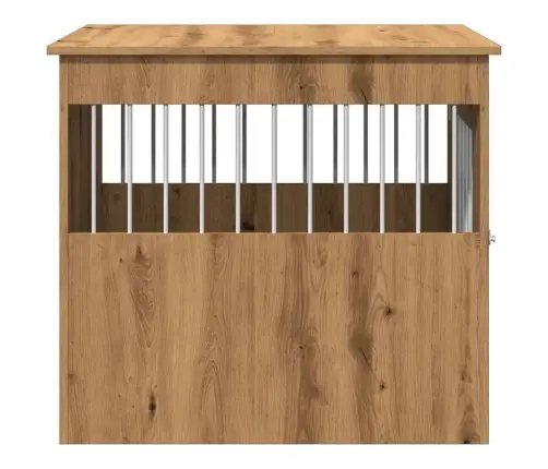 Suņu Būris, Ozolkoka Amatnieks, 64,5X80X71Cm, Inženierijas Koks Vidaxl