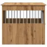 Suņu Būris, Ozolkoka Amatnieks, 64,5X80X71Cm, Inženierijas Koks Vidaxl