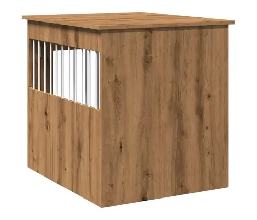 Suņu Būris, Ozolkoka Amatnieks, 64,5X80X71Cm, Inženierijas Koks Vidaxl