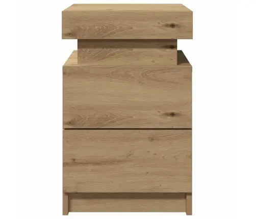 Naktinė Spintelė Su Led, Artisano Ąžuolo, 35X39X55cm Mediena