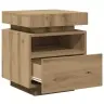 Led-Valgustitega Öökapid 2 Tk Artisan Oak 40X39X48,5 Cm