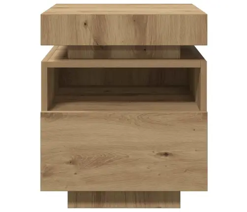 Led-Valgustitega Öökapid 2 Tk Artisan Oak 40X39X48,5 Cm