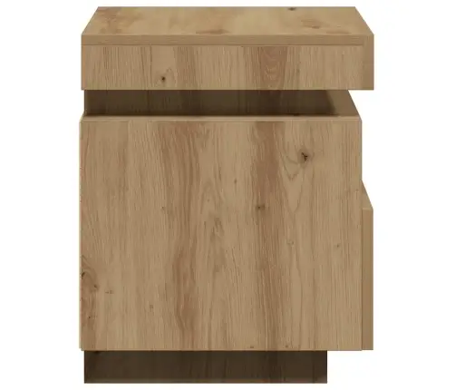Led-Valgustitega Öökapid 2 Tk Artisan Oak 40X39X48,5 Cm