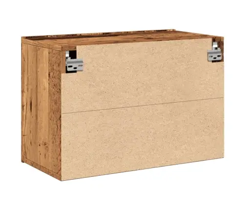 Tv Sienas Skapītis, Veca Koka, 60X30X41 Cm Vidaxl