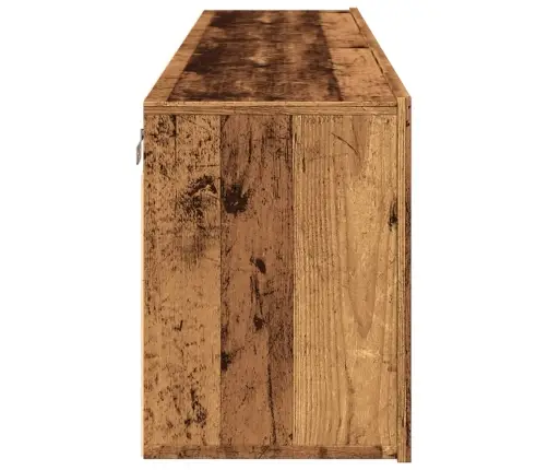 Sieninės Tv Spintelės, 2Vnt., Medienos, 80X30X41Cm Sieninės Tv Spintelės, 2Vnt., Medienos, 80X30X41Cm