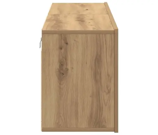 Sienas Tv Skapīši, 2 Gab., Koka Krāsa, 80X30X41 Cm Vidaxl