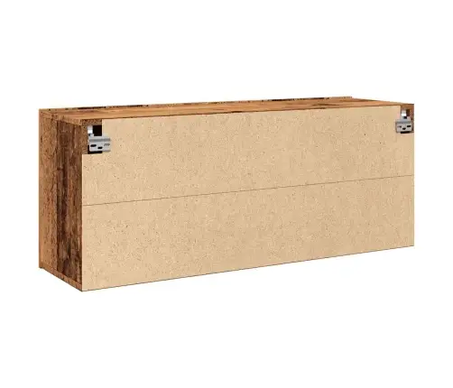 Televizoriaus Spintelė Sieninė Old Wood 100X30X41 Cm Televizoriaus Spintelė Sieninė Old Wood 100X30X41 Cm