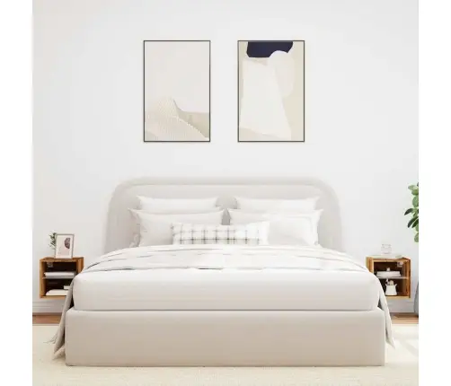 Tv Sienas Skapji Ar Led Gaismām 2 Gab Vecs Koks 30X28,5X30 Cm Vidaxl