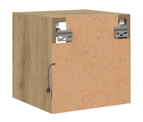 Sieninė Tv Spintelė Su Led Lemputėmis, Artisano, 30X28,5X30Cm
