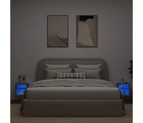 Sieninės Tv Spintelės Su Led, 2Vnt., Artisano, 30X28,5X30Cm Sieninės Tv Spintelės Su Led, 2Vnt., Artisano, 30X28,5X30Cm