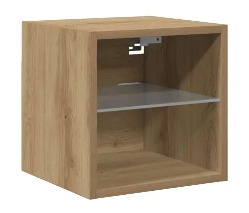 Sieninės Tv Spintelės Su Led, 2Vnt., Artisano, 30X28,5X30Cm Sieninės Tv Spintelės Su Led, 2Vnt., Artisano, 30X28,5X30Cm