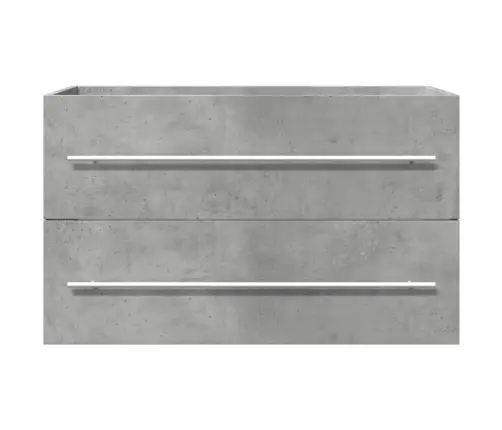 Valamukapp, Betoonhall, 80X38,5X48 Cm Tehispuit