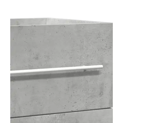 Valamukapp, Betoonhall, 80X38,5X48 Cm Tehispuit