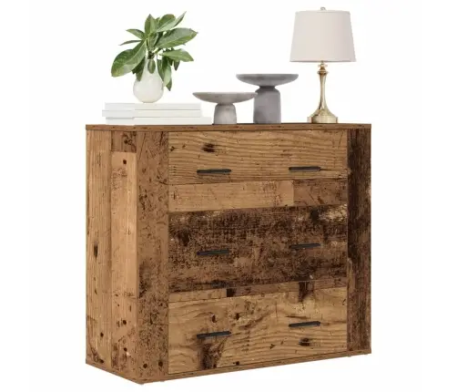 Puhvetkapp, Vana Puit, 80 X 33 X 70 cm Tehispuit