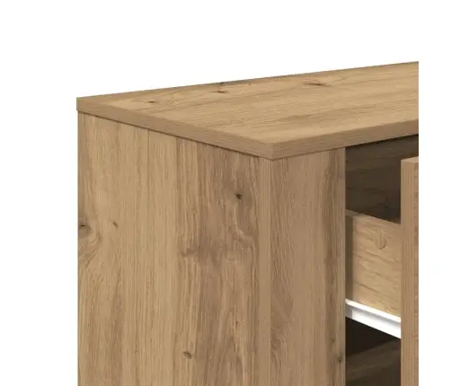 Šoninė Spintelė, Artisano Ąžuolo, 80X33X70cm Apdirbta Mediena