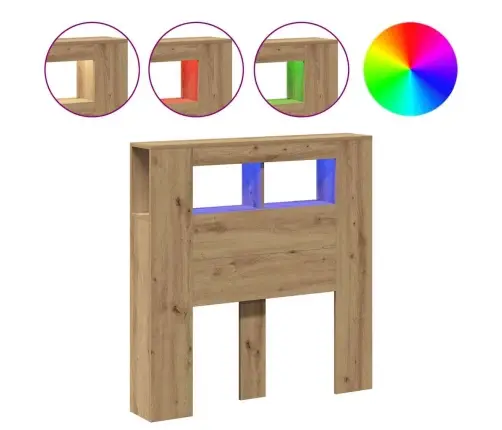 Gultas Galvgalis, Ozolkoka Amatnieks, 100X18,5X103,5 Cm, Koks Vidaxl