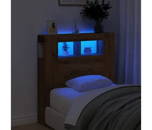 Gultas Galvgalis, Ozolkoka Amatnieks, 100X18,5X103,5 Cm, Koks Vidaxl