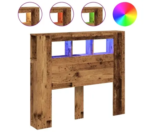 Led Galvgalis Vecs Koks 120X18,5X103,5 Cm Inženierijas Koks Vidaxl