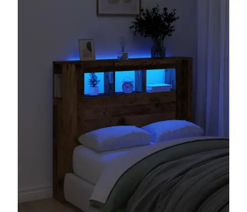 Led Galvgalis Vecs Koks 120X18,5X103,5 Cm Inženierijas Koks Vidaxl