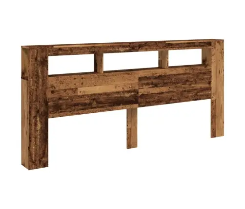 Led Voodipeatsi Vana Puit 220X18,5X103,5 Cm Insenerpuit