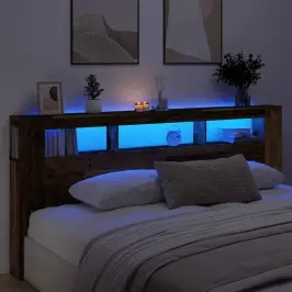 Led Voodipeatsi Vana Puit 220X18,5X103,5 Cm Insenerpuit