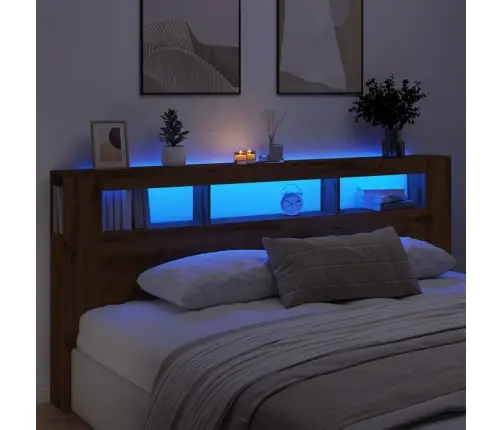 Led-Peats Artisan Oak 220X18,5X103,5 Cm Insener Puidust