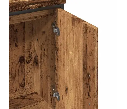 Izlietnes Skapītis, Veca Koka, 60X30X60 Cm, Inženierijas Koks Vidaxl