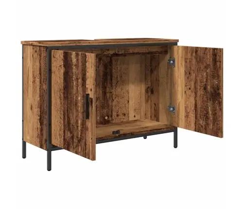 Valamukapp Vana Puit 80X30X60 Cm Engineered Wood