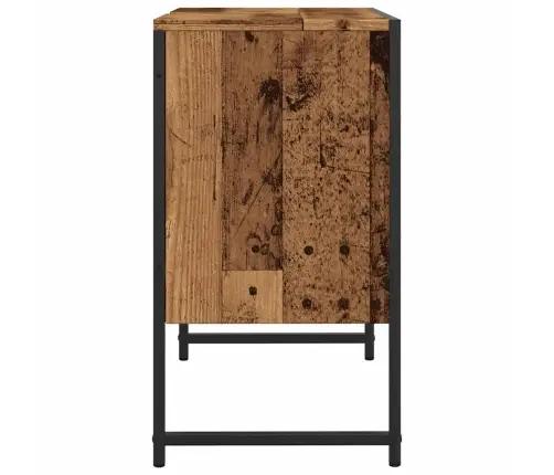 Vonios Kriauklė Sena Mediena 60X33X60 Cm Inžinierinė Mediena