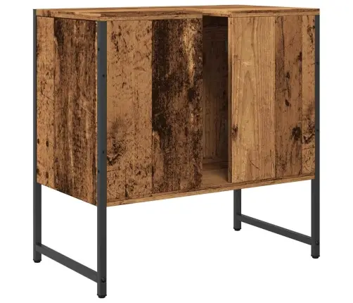 Vonios Kriauklė Sena Mediena 60X33X60 Cm Inžinierinė Mediena