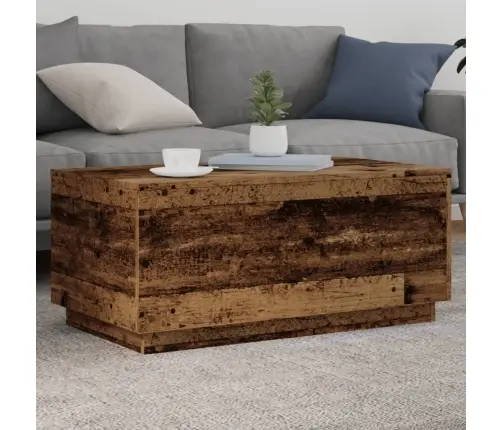 Kafijas Galdiņš Ar Led, Veca Koka, 90X50X40 Cm Vidaxl Kafijas Galdiņš Ar Led, Veca Koka, 90X50X40 Cm Vidaxl