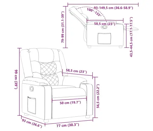 Atlošiamas Krėslas, Tamsiai Žalios Spalvos, Audinys