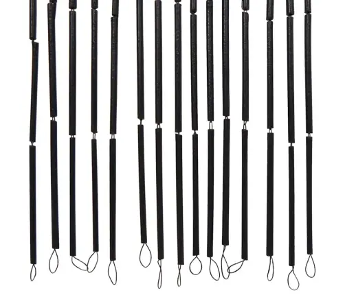 Vabzdžių Durų Užuolaidos, Palmės Spaudinys, 100X220cm Bambukas