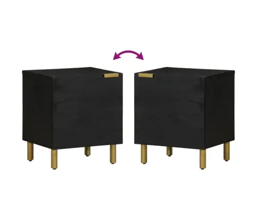 Öökapp, Must, 40 X 33 X 46 cm Mangopuit