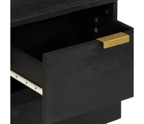 Öökapp, Must, 40 X 33 X 46 cm Mangopuit