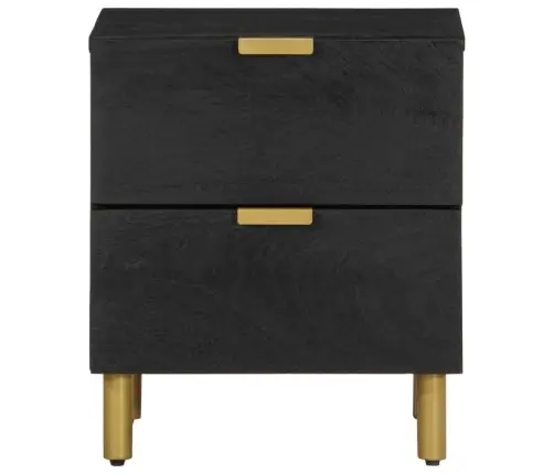 Öökapid 2 Tk, Must, 40 X 33 X 46 cm Mangopuit