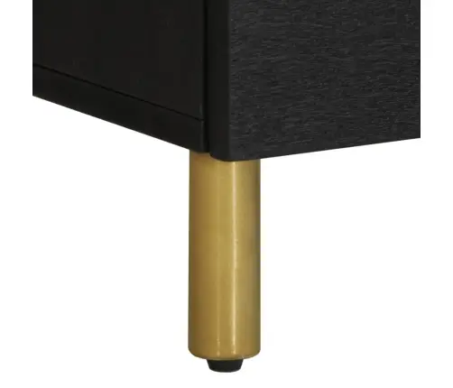 Öökapid 2 Tk, Must, 40 X 33 X 46 cm Mangopuit